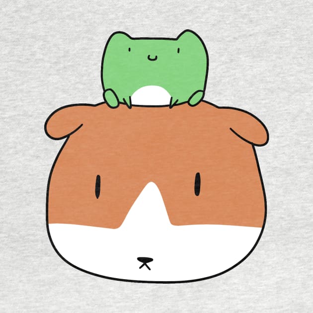 Little Frog and Guinea Pig Face by saradaboru